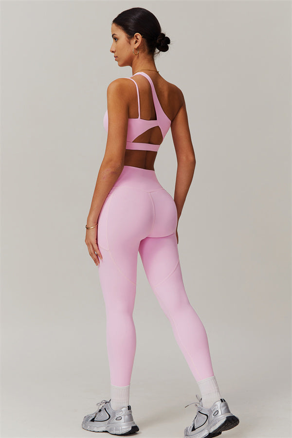 The Blissful Rose Sports Bra Leggings 2-Piece Set