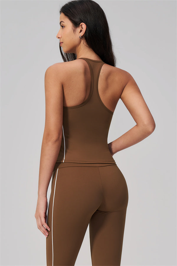 The Breathe Crop Top Capri Leggings 2-Piece Set
