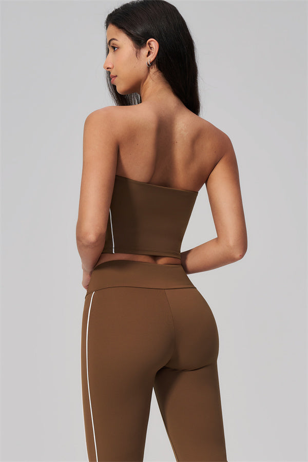 The Breathe Tube Top Capri Leggings 2-Piece Set