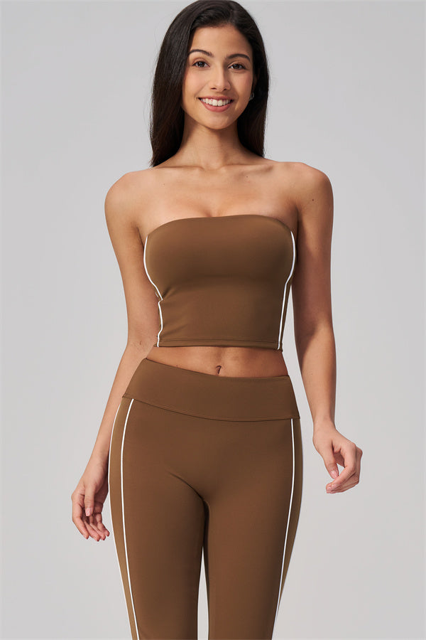 The Breathe Tube Top Capri Leggings 2-Piece Set