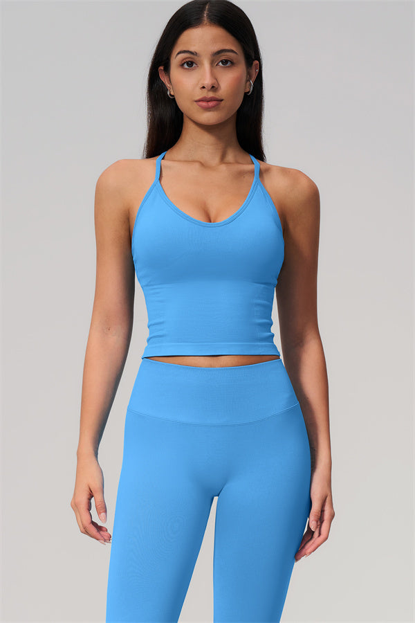 The Camille Crop Top Leggings 2-Piece Set