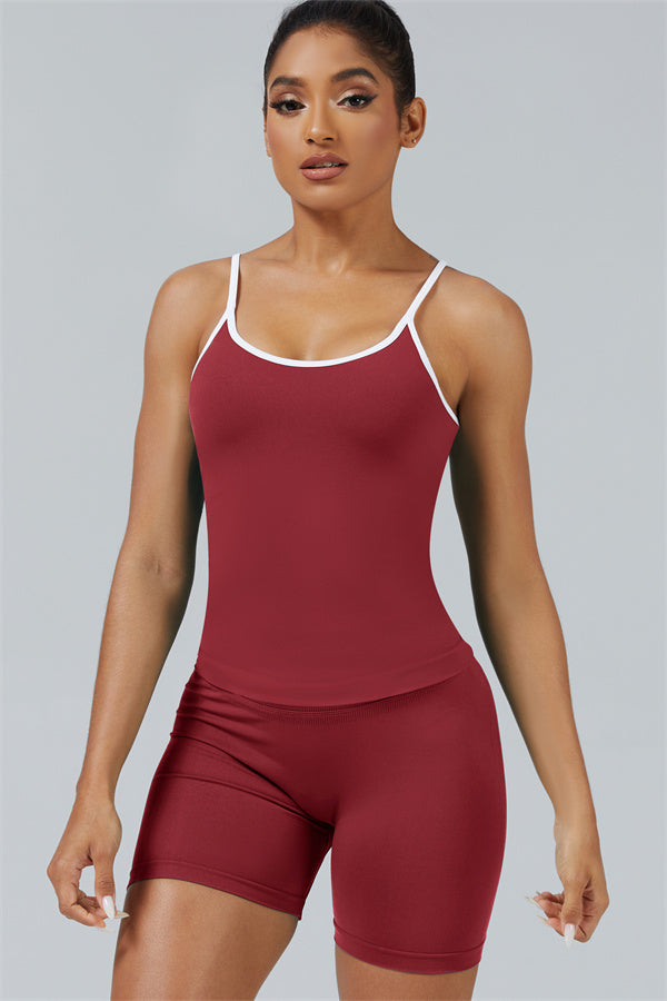 The Elevate Crop Top Shorts 2-Piece Set