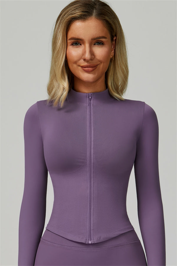 The Empower Jacket Sports Bra Leggings 3-Piece Set