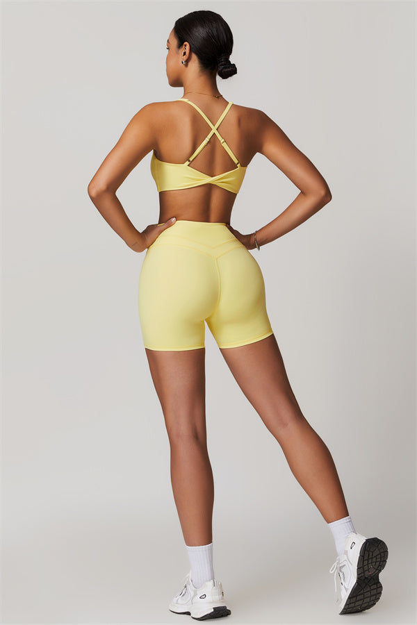 The Enigma Sports Bra Shorts 2-Piece Set