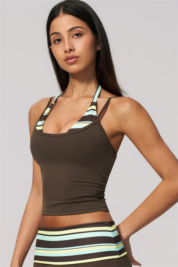 The Enliven Halter Tank Top