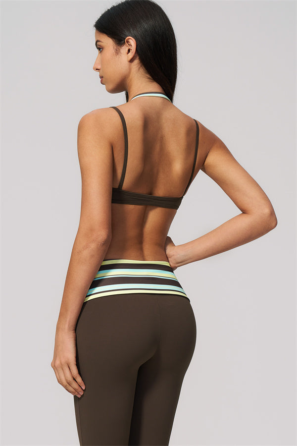 The Enliven Sports Bra Capri Leggings 2-Piece Set