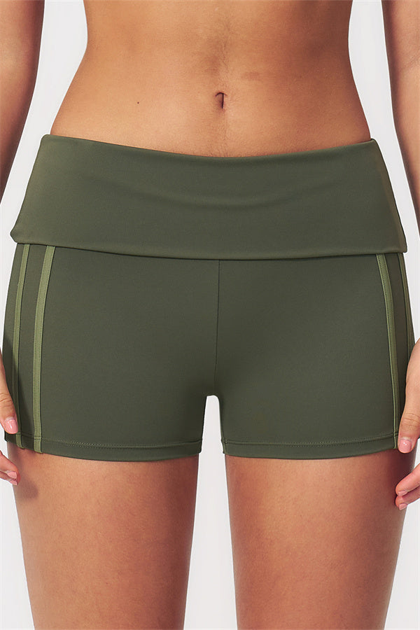 The Evoke Racerback Sports Bra Shorts 2-Piece Set