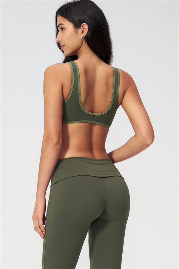 The Evoke Sports Bra Capri Leggings 2-Piece Set