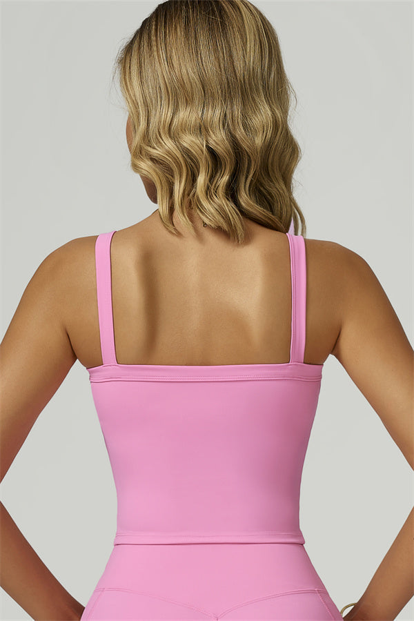 The Flourish Crop Tank Shorts 2-Piece Set