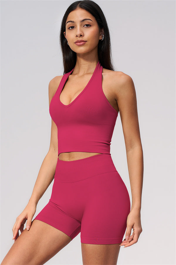 The New Allure Halter Top Shorts 2-Piece Set