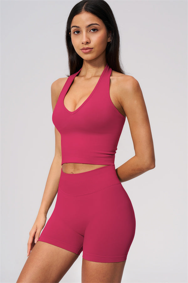 The New Allure Halter Top Shorts 2-Piece Set