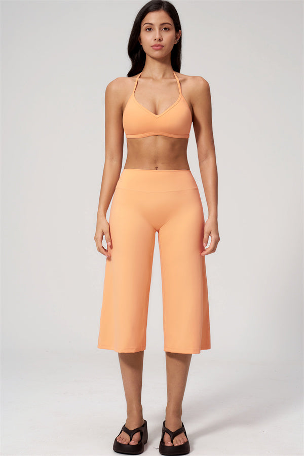 The Nexus Sports Bra Wide-Leg Crop 2-Piece Set