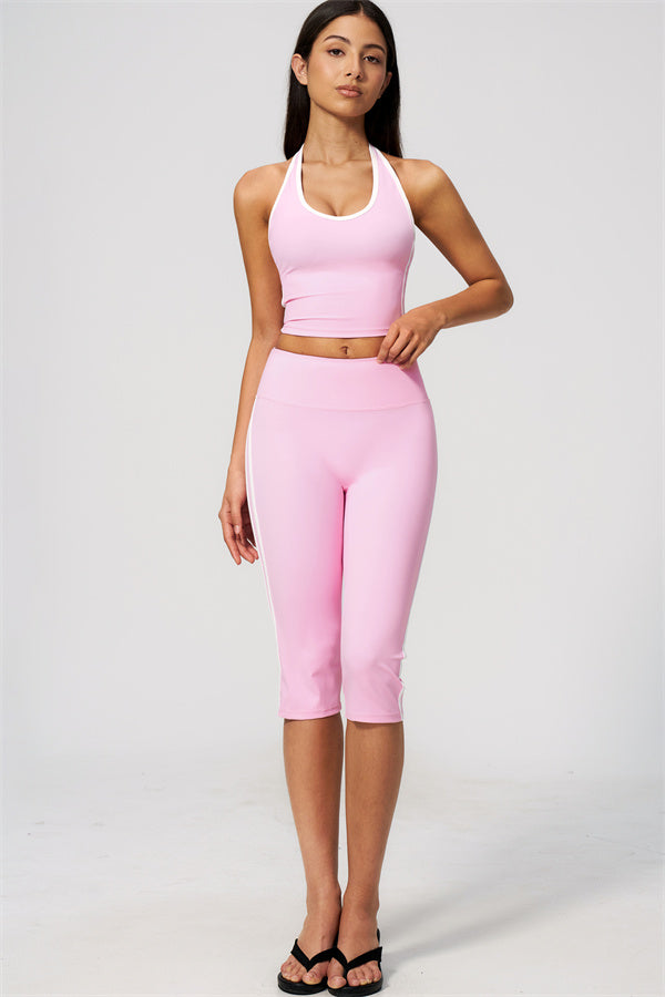 The Onyx Tank Top Capri Leggings 2-Piece Set