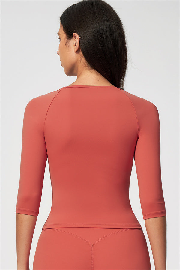 The RiseFit Half-Sleeve T-Shirt Leggings 2-Piece Set