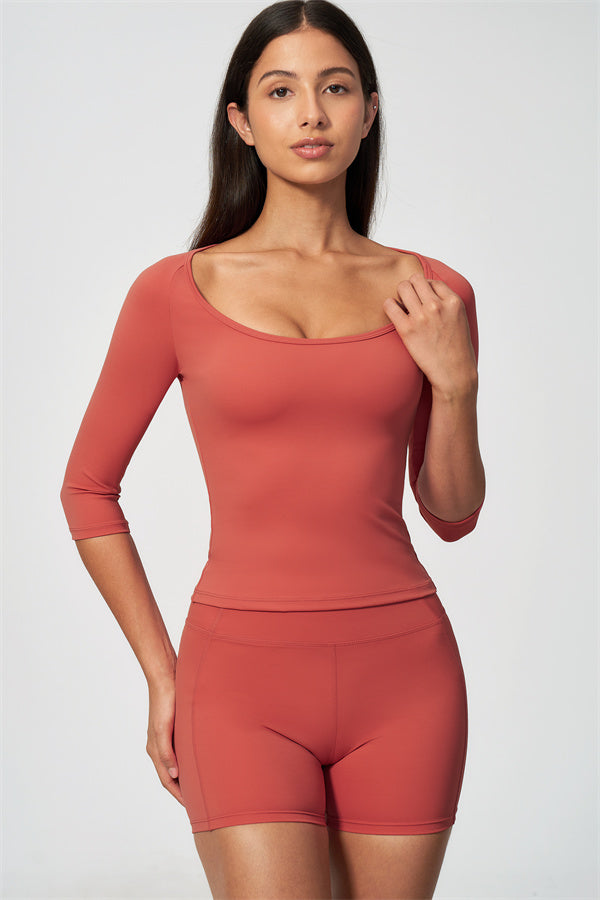The RiseFit Half-Sleeve T-Shirt Shorts 2-Piece Set