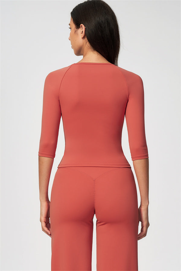 The RiseFit Half-Sleeve T-Shirt Straight Leg Pants 2-Piece Set