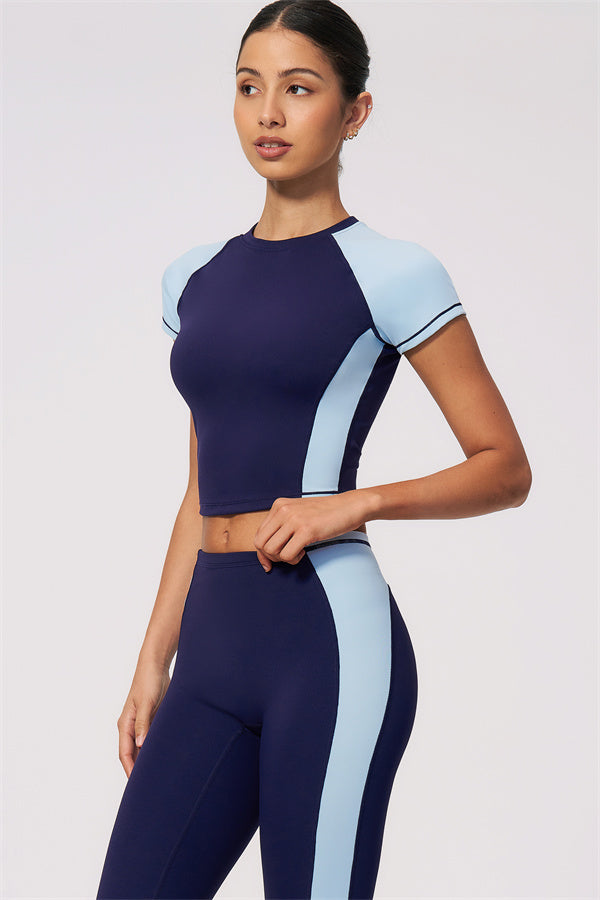The Sandstone T-shirt Capri Leggings 2-Piece Set