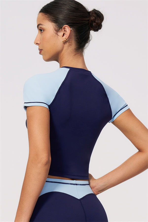 The Sandstone T-shirt Capri Leggings 2-Piece Set