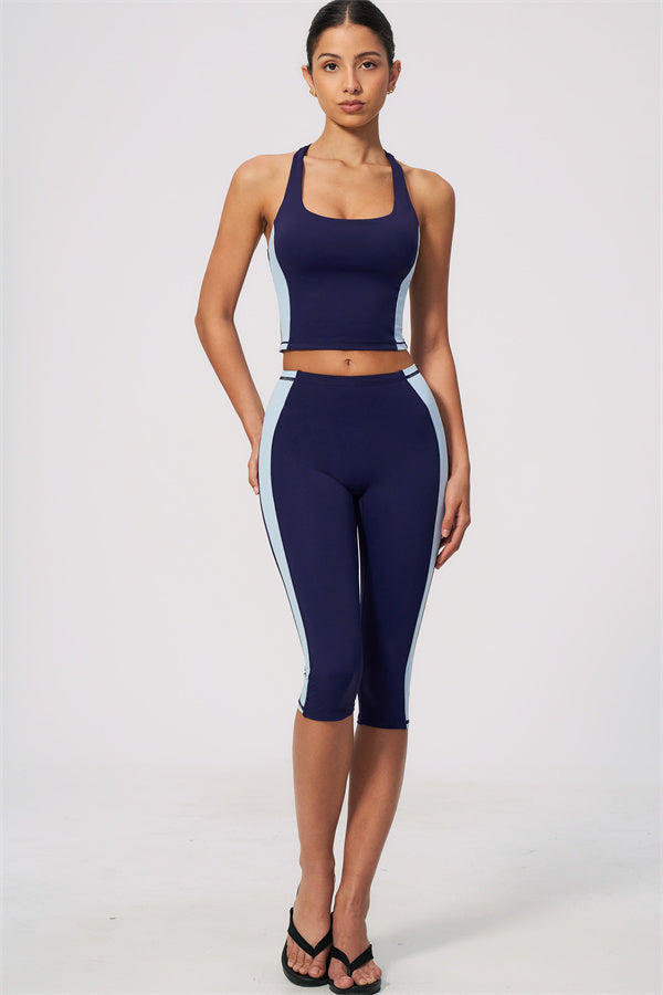 The Sandstone Tank Top Capri Leggings 2-Piece Set