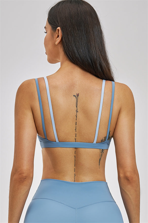 The Seraphine Layered V Sports Bra