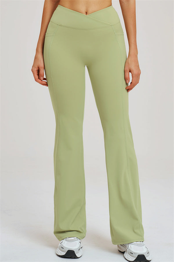 The Sizzle Sports Bra Flared Leggings 2-Piece Set