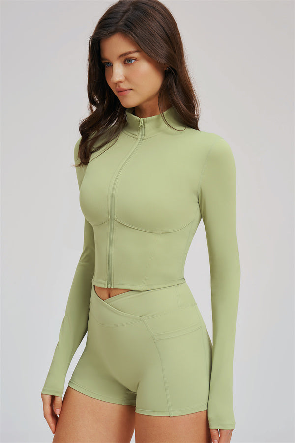The Sizzle Zip Jacket Shorts 2-Piece Set