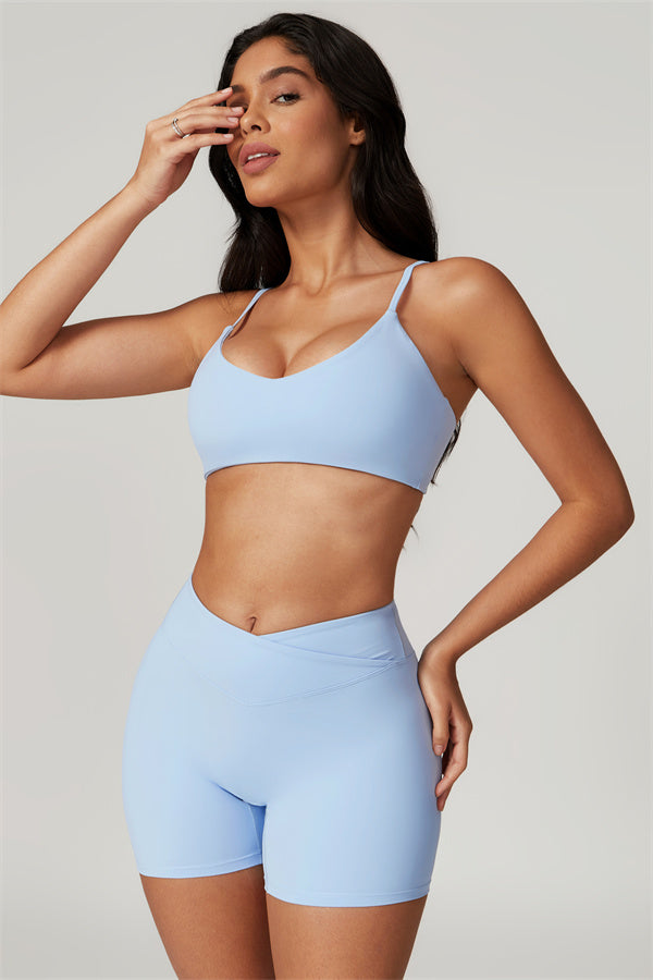The Sophia Sports Bra Shorts 2-Piece Set