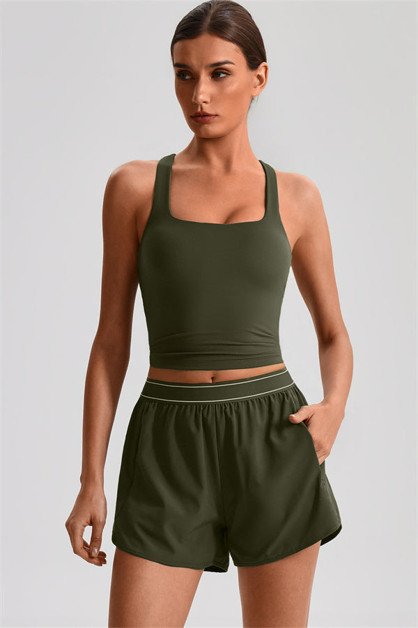 The Soul Crop Top Shorts 2-Piece Set