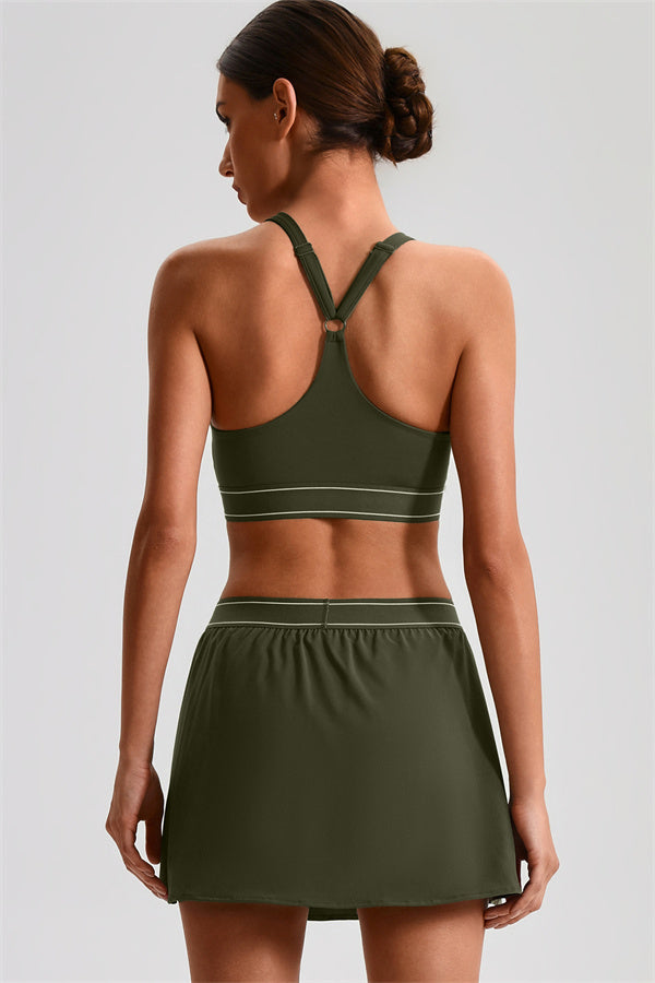 The Soul Sports Bra Skirt 2-Piece Set