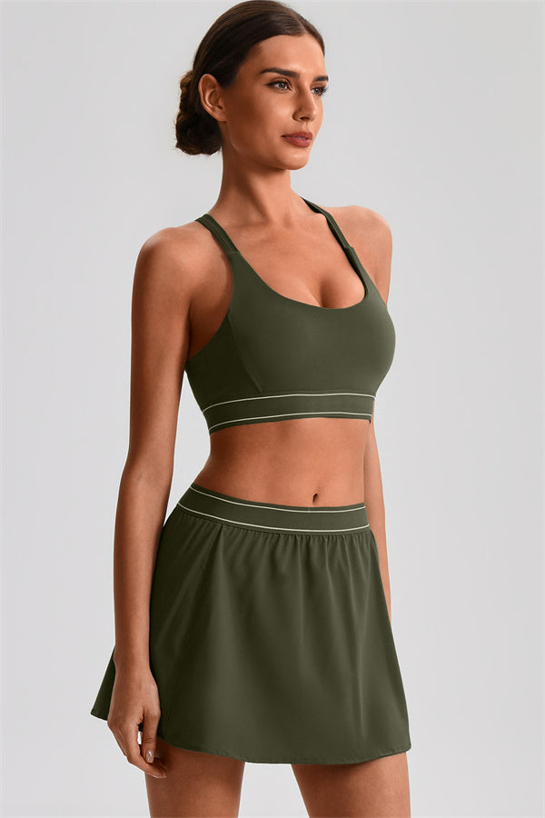 The Soul Sports Bra Skirt 2-Piece Set