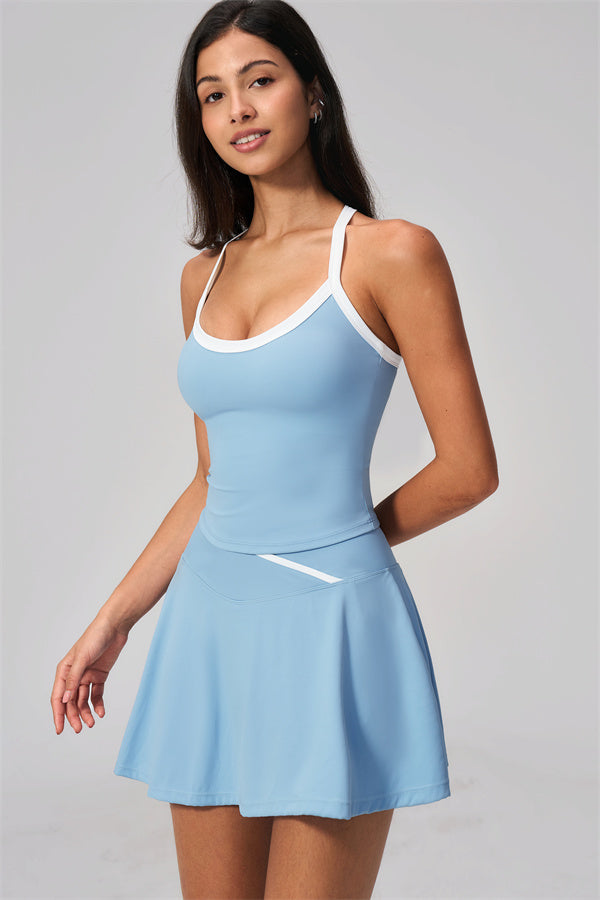 The Spunk Crop Top Skirt 2-Piece Set