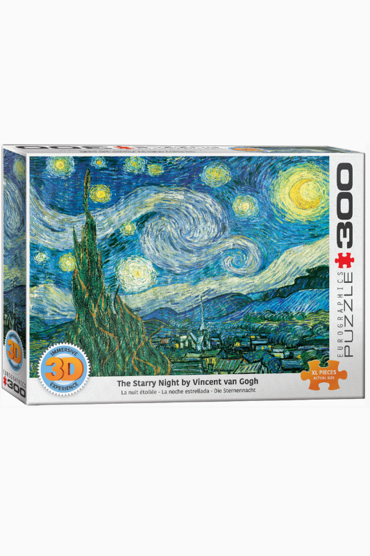 The Starry Night 3D Lenticular Puzzle