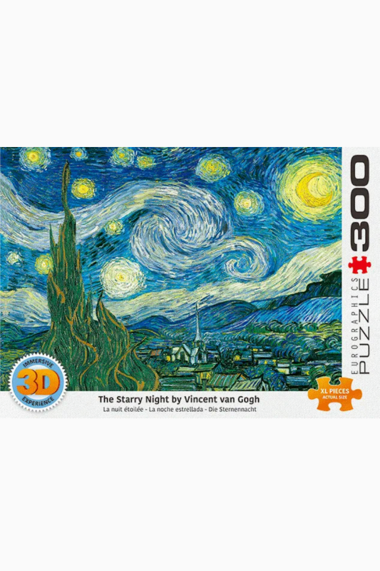 The Starry Night 3D Lenticular Puzzle