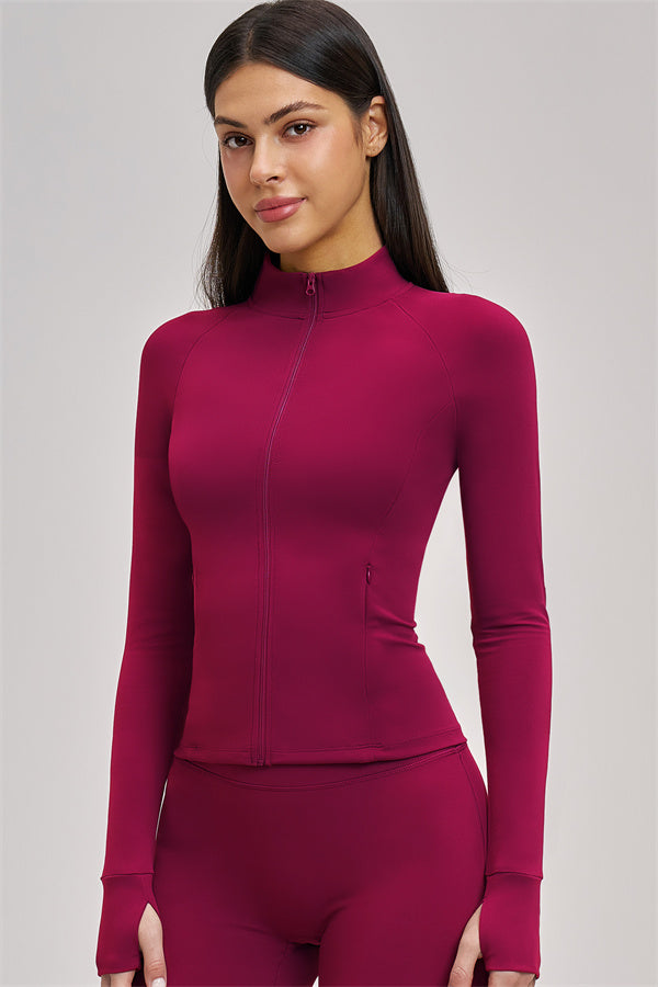 The Swoon Jacket Sports Bra Flared Leggings 3-Piece Set