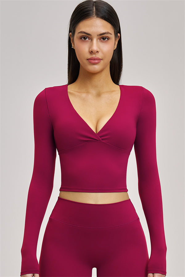 The Swoon Long Sleeve Crop top