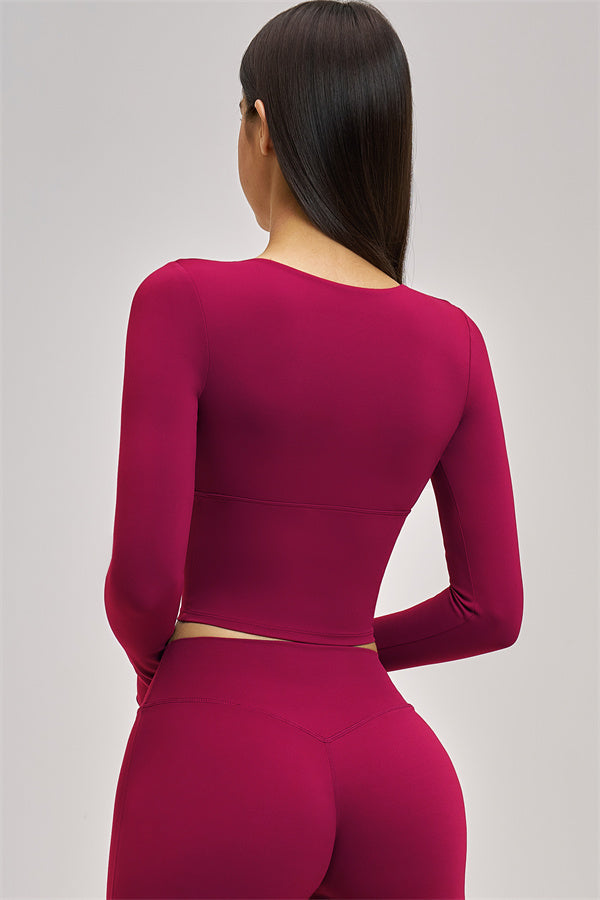 The Swoon Long Sleeve Crop top