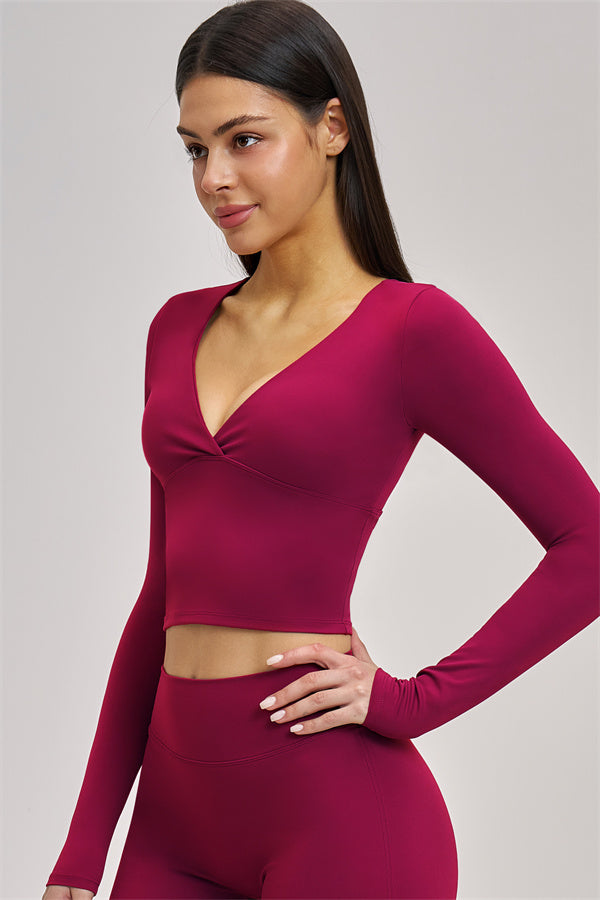 The Swoon Long Sleeve Crop top