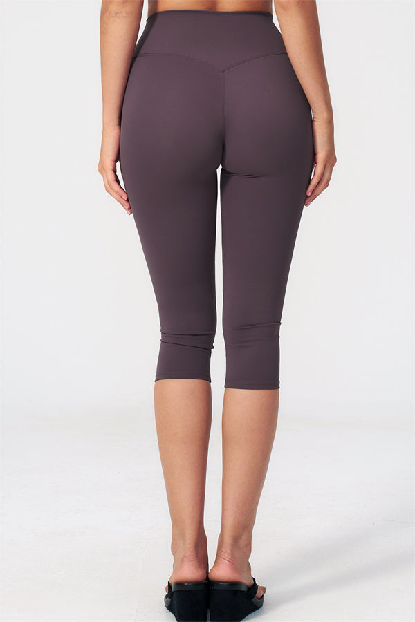 The Twirl Halter Tank Top Capri Leggings 2-Piece Set