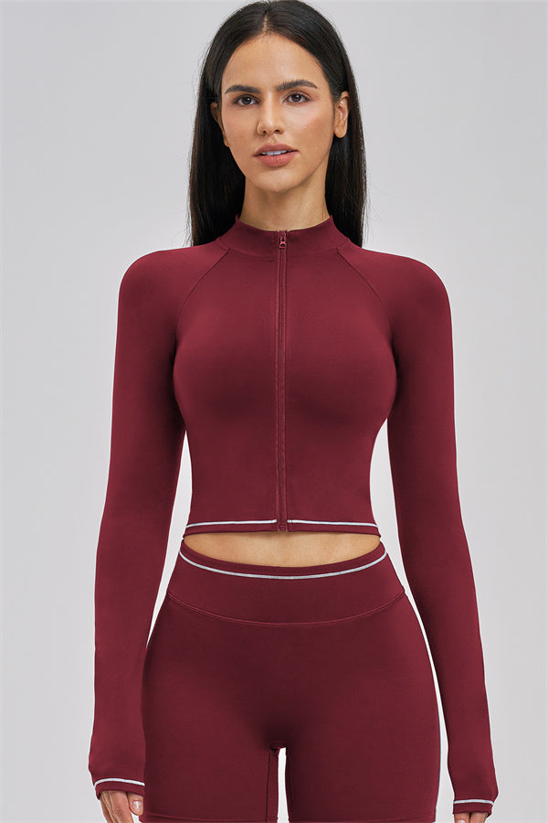 The Unbound Jacket Sports Bra Shorts 3-Piece Set