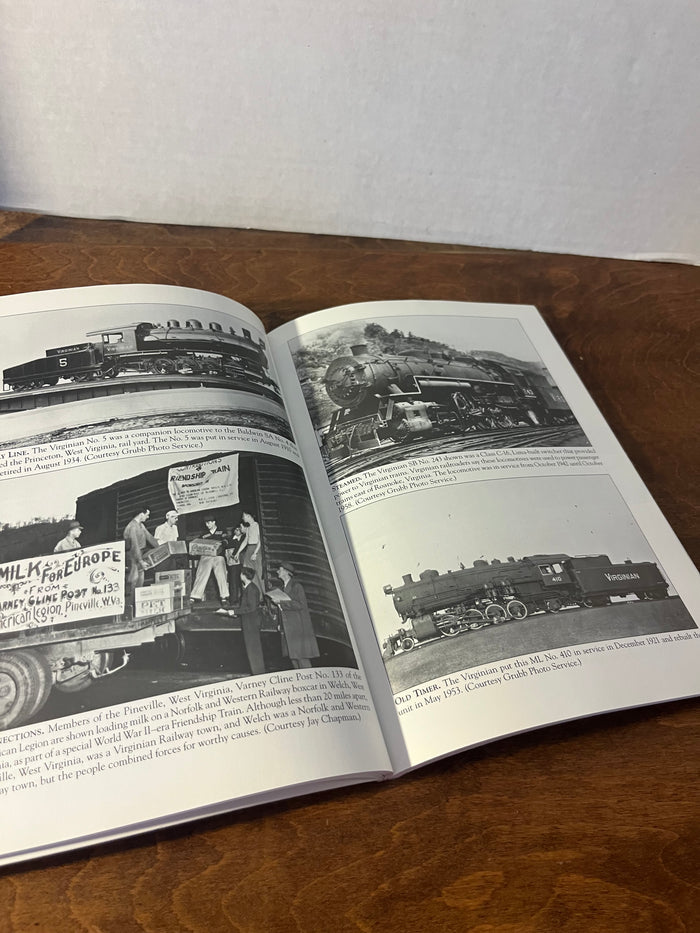 The Virginian Railway Paperback Book