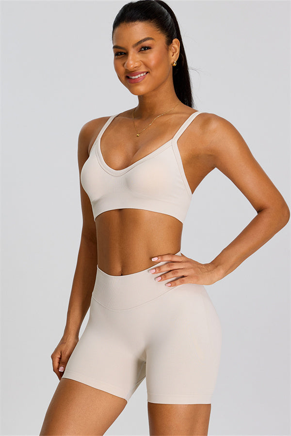 The Zero Drag Sports Bra Shorts 2-Piece Set