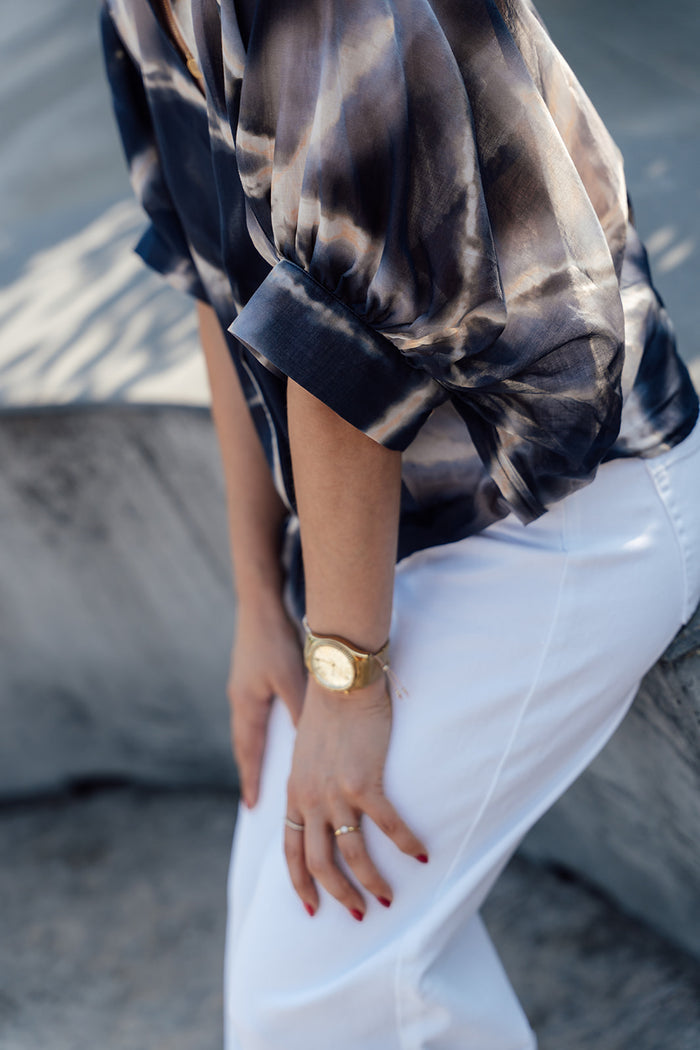 Tie dye blouse
