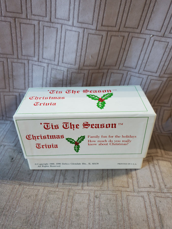 Tis the Season Christmas Trivia Cards