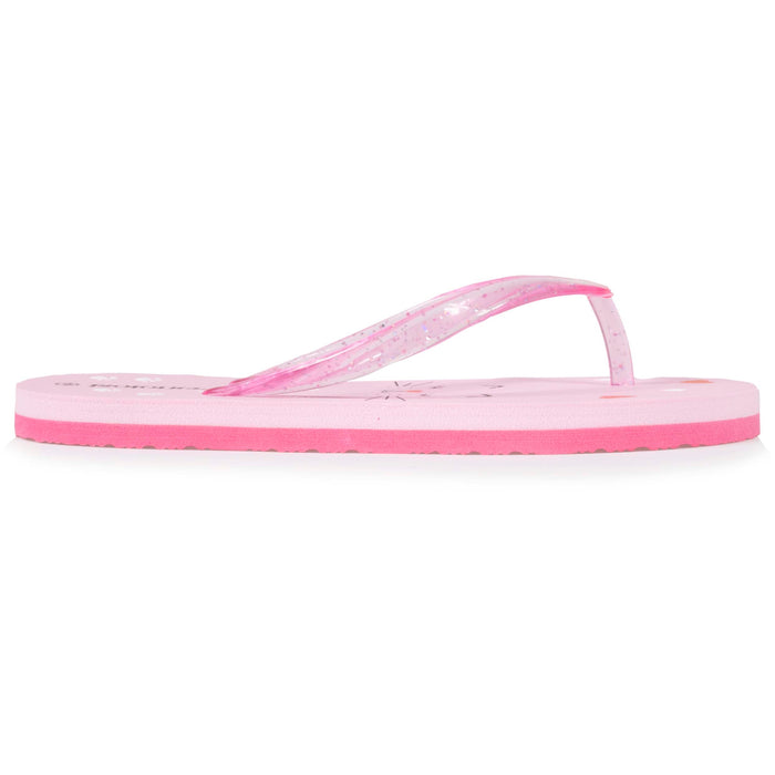 Tongs Enfant Chat Rose
