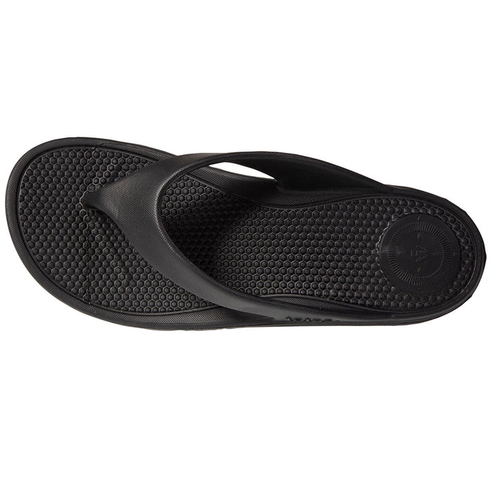 Tongs Femme Confort Noir