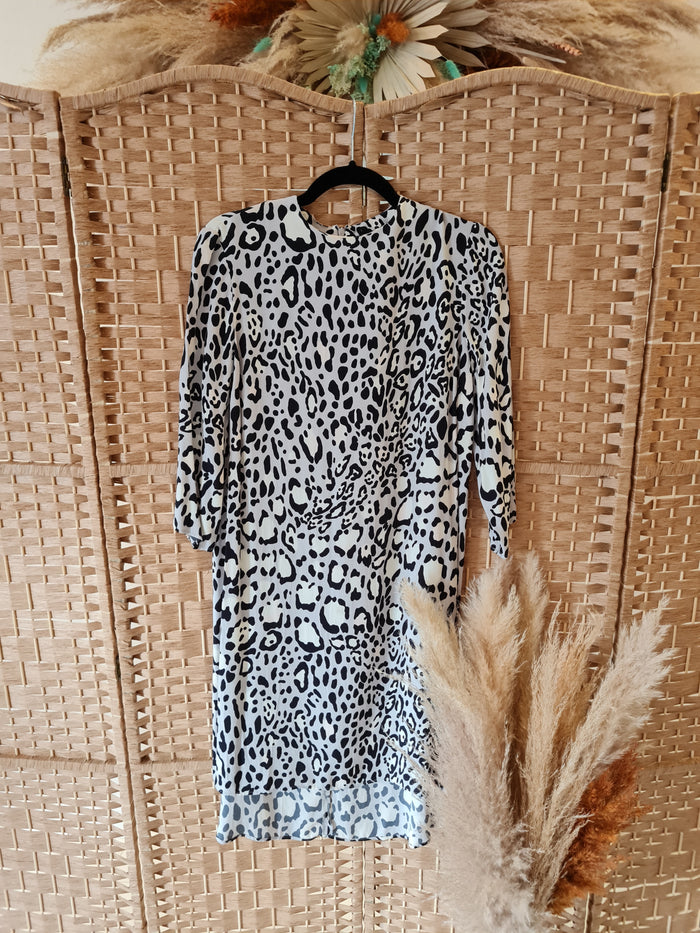 Topshop Animal Print Dress 10