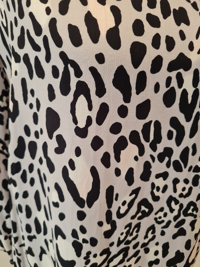 Topshop Animal Print Dress 10
