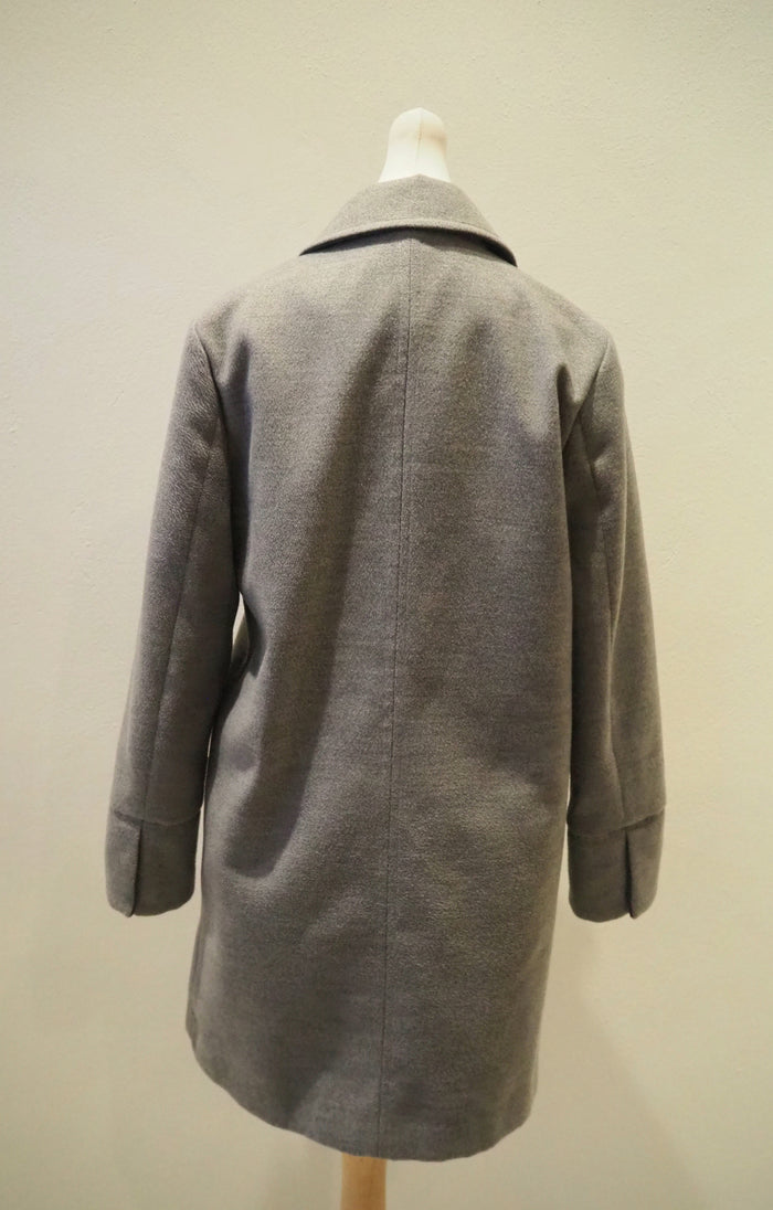 Topshop Grey Wool Coat 8