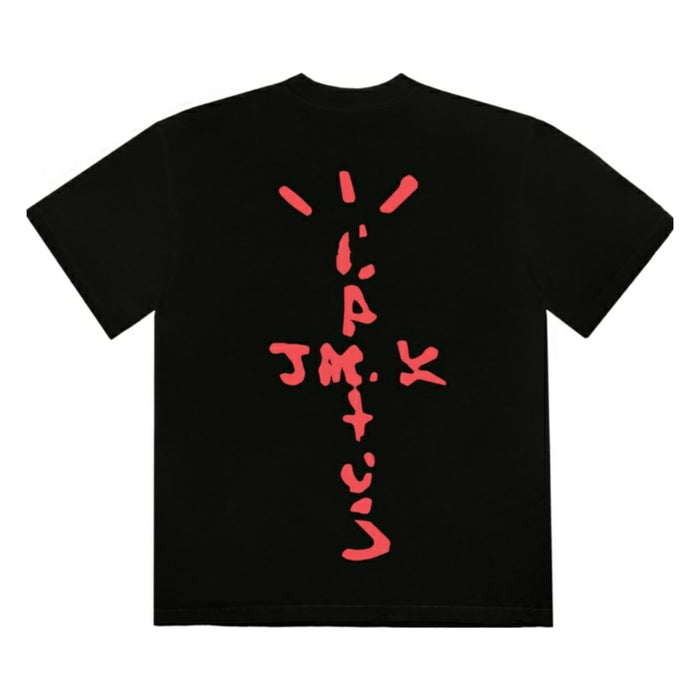 Travis Scott x McDonalds Cactus Mac Tee Shirt Black Red