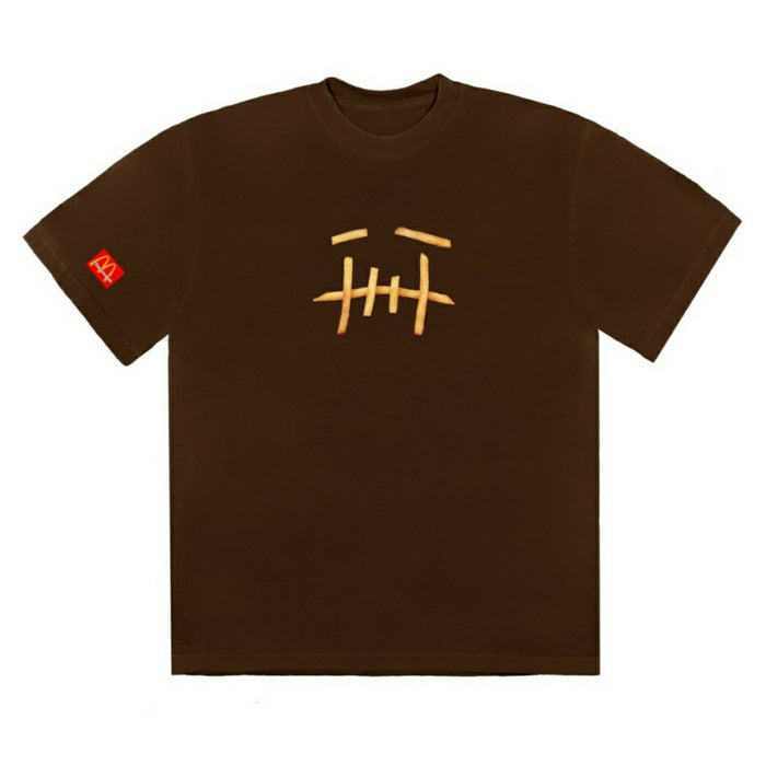 Travis Scott x McDonalds Fry Tee Shirt II Brown Multi